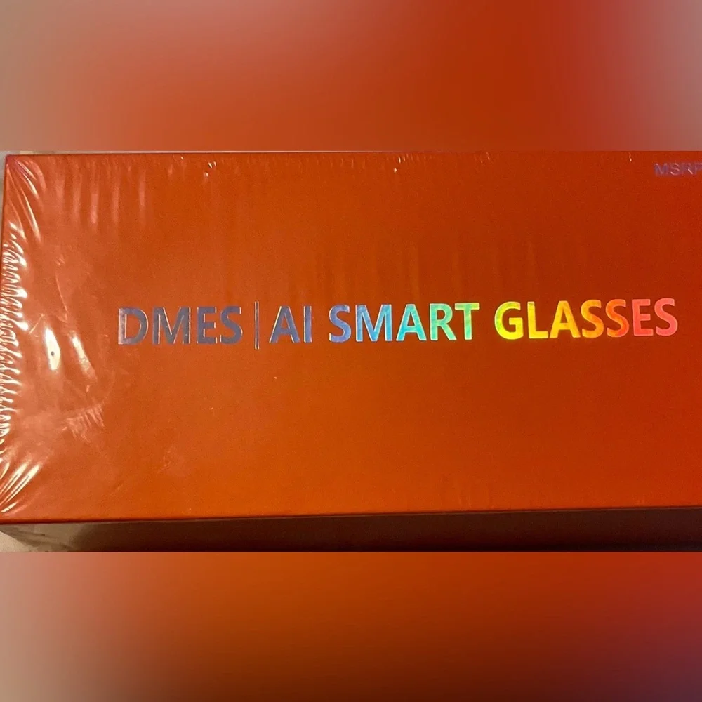 DMES AI Smart Wireless Translation Glasses in Black. New in Box.